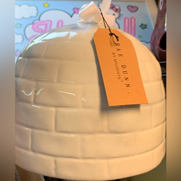NWT! RAE DUNN IGLOO BIRDHOUSE. - Picture 3 of 5